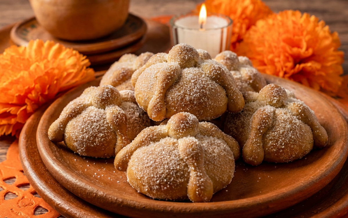 Prepara la mejor receta de mini pan de muerto fácil y rápida